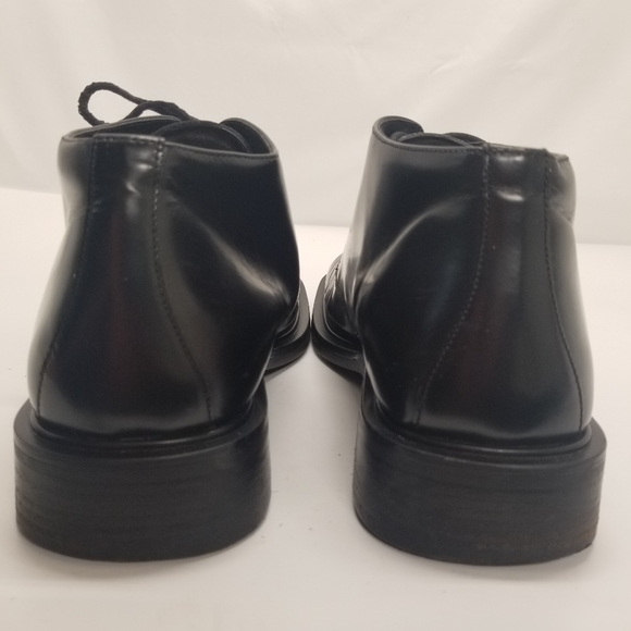 Kenneth Cole Reaction Mens Size 12 Black Leather Oxford Derby Ankle Lace… - Picture 7 of 12